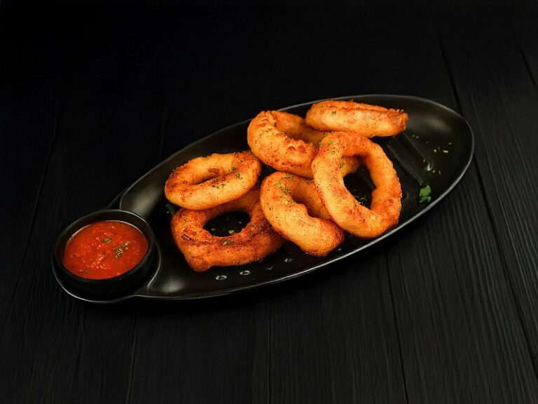 Dosa Battered Onion Rings
